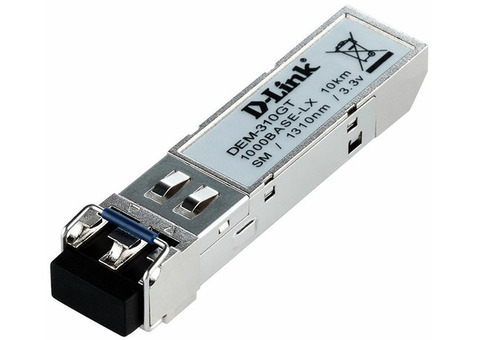 Характеристики модуль SFP D-Link 310GT LC 1310nm