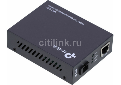 Характеристики медиаконвертер TP-Link MC112CS 10/100Mbit RJ45 SC 802.3u 10/100Base-TX 100Base-FX