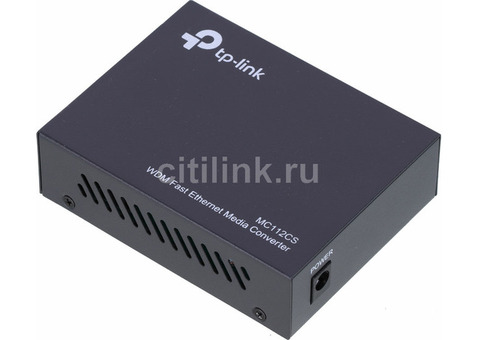 Характеристики медиаконвертер TP-Link MC112CS 10/100Mbit RJ45 SC 802.3u 10/100Base-TX 100Base-FX