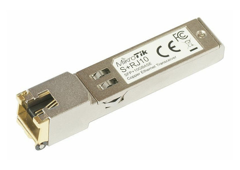 Характеристики mIKROTIK S+RJ10 SFP+ RJ45 10Gbit/s