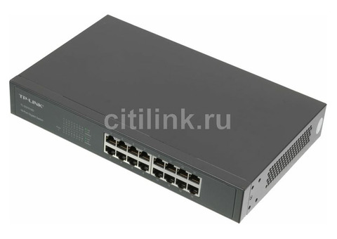 Характеристики коммутатор TP-Link TL-SG1016D 16G неуправляемый