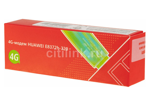 Характеристики модем Huawei E8372h-320 3G/4G, внешний, белый [51071tea]