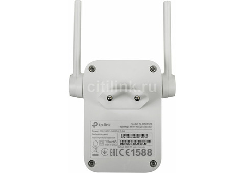 Характеристики повторитель беспроводного сигнала TP-LINK TL-WA855RE, белый