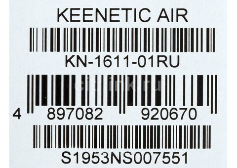 Характеристики wi-Fi роутер KEENETIC Air, AC1200, серый [kn-1611]