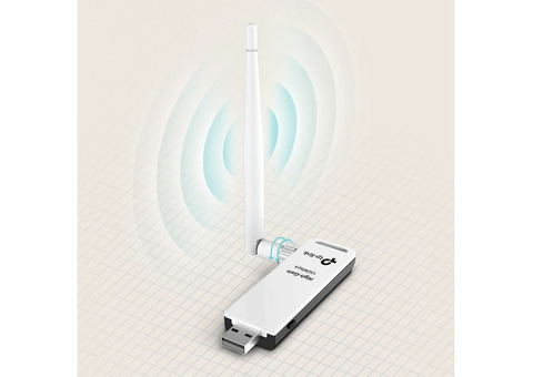 Характеристики сетевой адаптер WiFi TP-LINK TL-WN722N USB 2.0