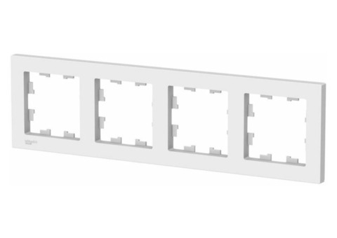 Характеристики рамка Schneider Electric AtlasDesign ATN000104 наклад. 4x ABS белый