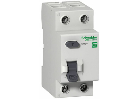 Характеристики выключатель дифф.тока УЗО Schneider Electric Easy 9 (EZ9R34225) 25A 30мА AC 2П 230В 2мод