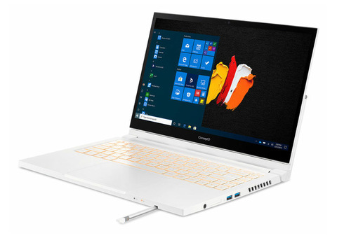 Характеристики ноутбук-трансформер Acer ConceptD 3 Ezel CC314-72G-530R, 14', IPS, Intel Core i5 10300H 2.5ГГц, 16ГБ, 512ГБ SSD, NVIDIA GeForce GTX 1650 - 4096 Мб, Windows 10 Professional, NX.C5HER.003, белый