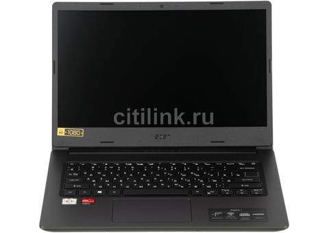 Характеристики ноутбук Acer Aspire 1 A114-21-R0DM, 14', AMD Athlon Silver 3050U 2.3ГГц, 4ГБ, 128ГБ eMMC, AMD Radeon , noOS, NX.A7QER.004, черный