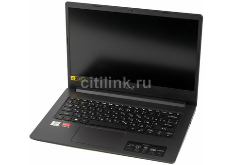 Характеристики ноутбук Acer Aspire 1 A114-21-R845, 14', AMD Athlon Silver 3050U 2.3ГГц, 4ГБ, 64ГБ eMMC, AMD Radeon , Windows 10 Home, NX.A7QER.00C, черный