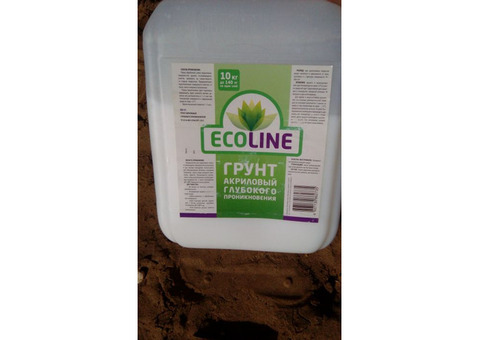 Грунт акриловый «EcoLine» (10кг)