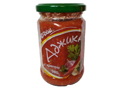 Продам аджику с хреном по кубански