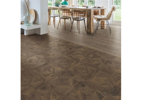 Ламинат Quick Step Impressive Patterns Ultra (Rus) IPU 4145 Дуб кофейный брашированный