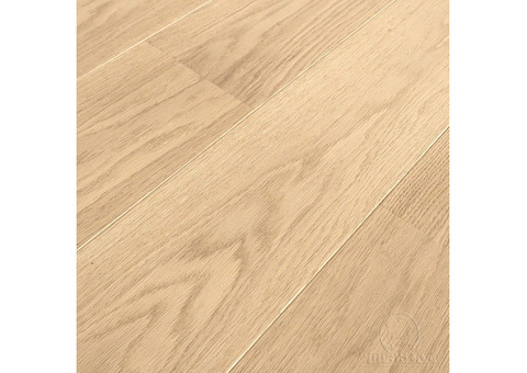 Паркетная доска Upofloor Дуб Гранд Брашд Уайт Ойлд белое масло однополосный Oak Grand 138 Brushed White Oiled 1S