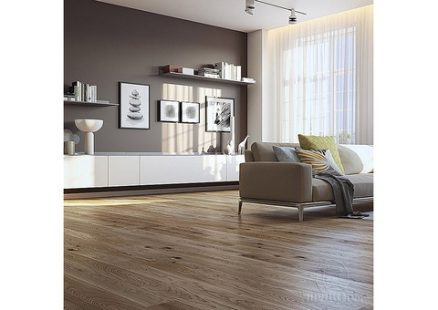 Паркетная доска Polarwood Дуб Коттедж Премиум однополосный Oak Premium FP 138 Cottage Loc