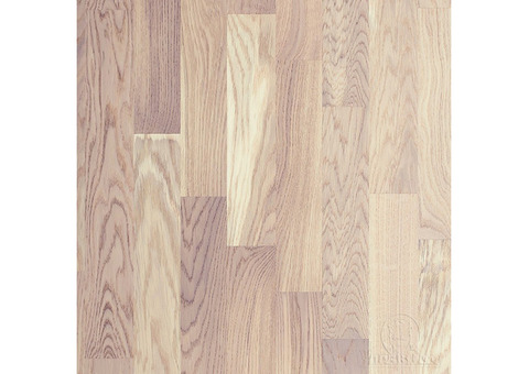 Паркетная доска Polarwood Дуб Ливинг белый матовый трехполосный Oak Living White Matt 3S