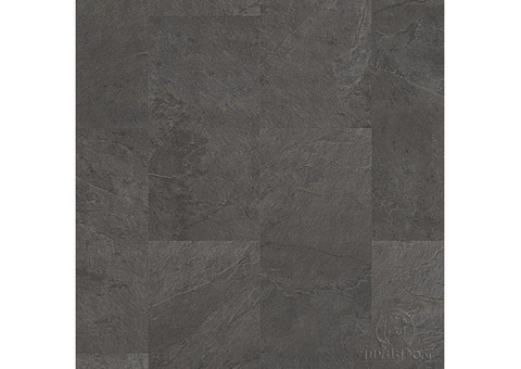 ПВХ-плитка QS Alpha Vinyl Tiles AVST 40035 Сланец чёрный