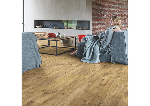 ПВХ-плитка QS Alpha Vinyl Small Planks AVSP 40029 Каштан винтажный натуральный