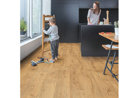 ПВХ-плитка Alpha Vinyl Medium Planks AVMP 40088 Дуб осенний медовый