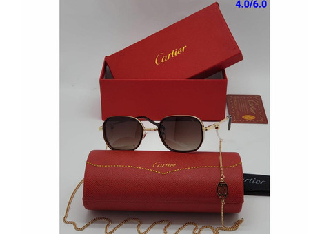 ОЧКИ СОЛНЦЕЗАЩИТНЫЕ CARTIER (БЕЗ КОРОБКИ), код 1991508