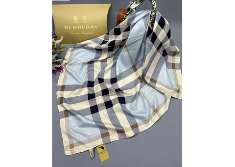 ПЛАТОК ЖЕНСКИЙ Burberry 100х100 см, код 3111192