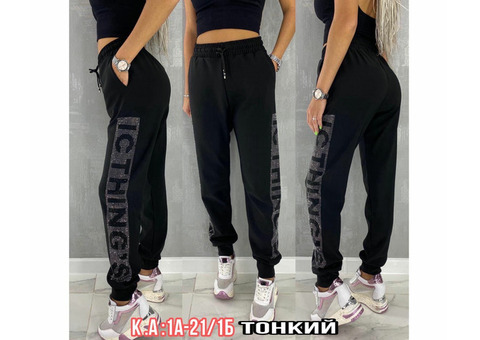 БРЮКИ ЖЕНСКИЕ СПОРТИВНЫЕ, код 4137136